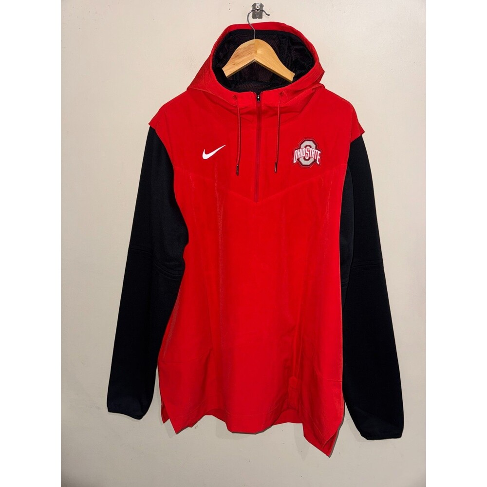 Nike Ohio State Buckeyes Football Team Issued On-Field Sideline Jacket Men XL-T